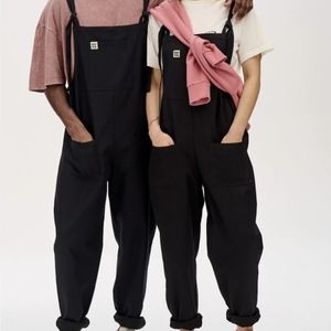 Original Organic Cotton Dungarees in Black - NWT